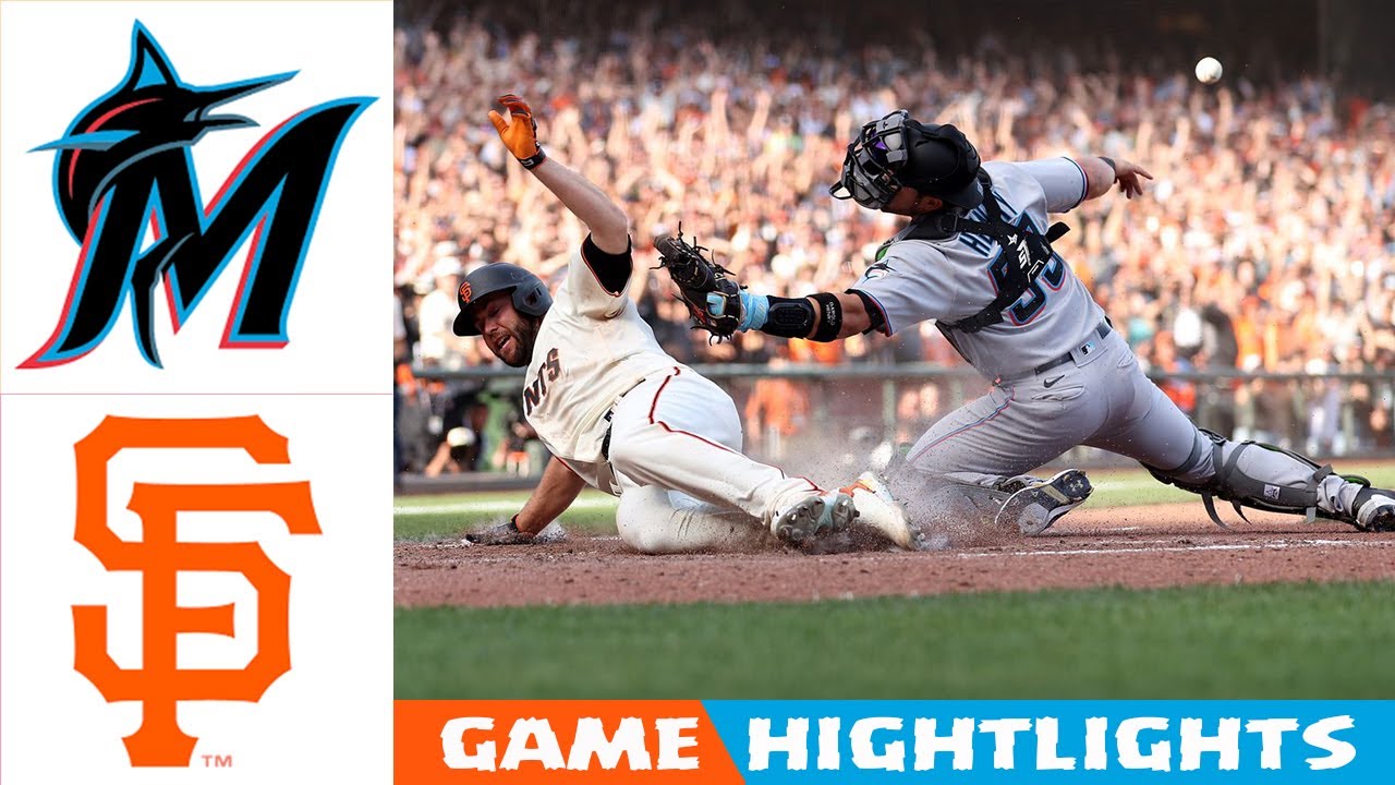 Miami Marlins Vs San Francisco Giants 04/17/2023 Game.8th Highlights | Mlb Highlights April.17.2023