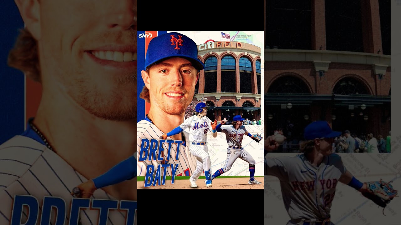 Mlb News: Brett Baty To Start Tonight Vs The Los Angeles Dodgers.