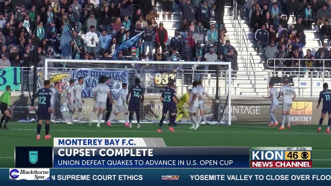 Monterey Bay F.c. Advances In U.s. Open Cup Play After Defeating San Jose Earthquakes 1 0