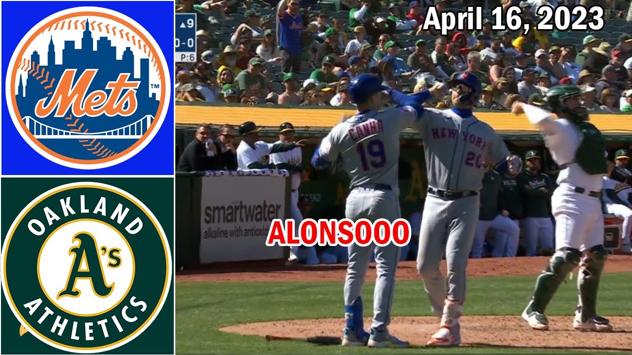 New York Mets vs Oakland Athletics GAME HIGHLIGHTS April 16, 2023 | MLB HIGHLIGHTS | MLB Season 2023 1 New York Mets Vs Oakland Athletics Game Highlights April 16, 2023 | Mlb Highlights | Mlb Season 2023