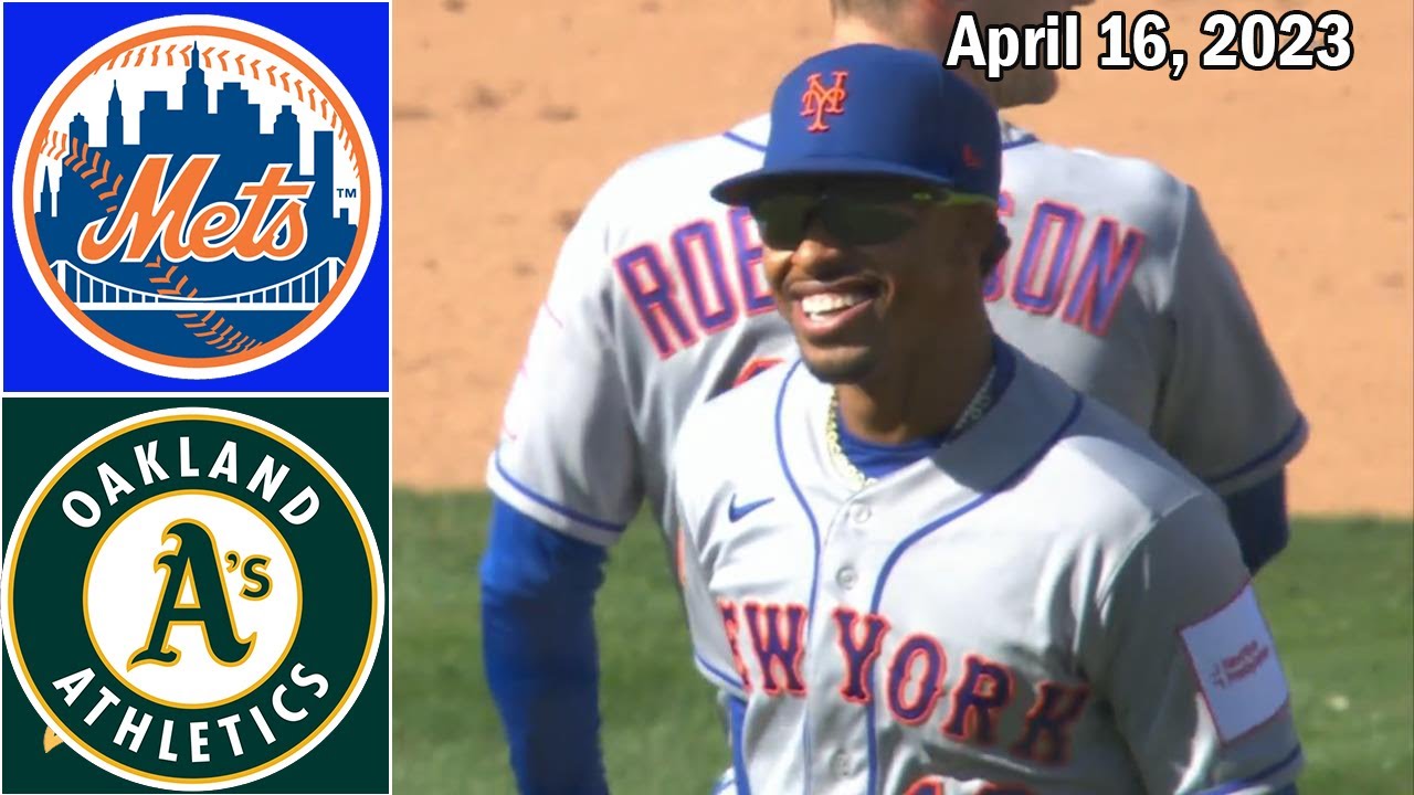 New York Mets vs Oakland Athletics (Innings 9&10) April 16, 2023 | MLB HIGHLIGHTS | MLB Season 2023 1 New York Mets Vs Oakland Athletics (innings 9&10) April 16, 2023 | Mlb Highlights | Mlb Season 2023