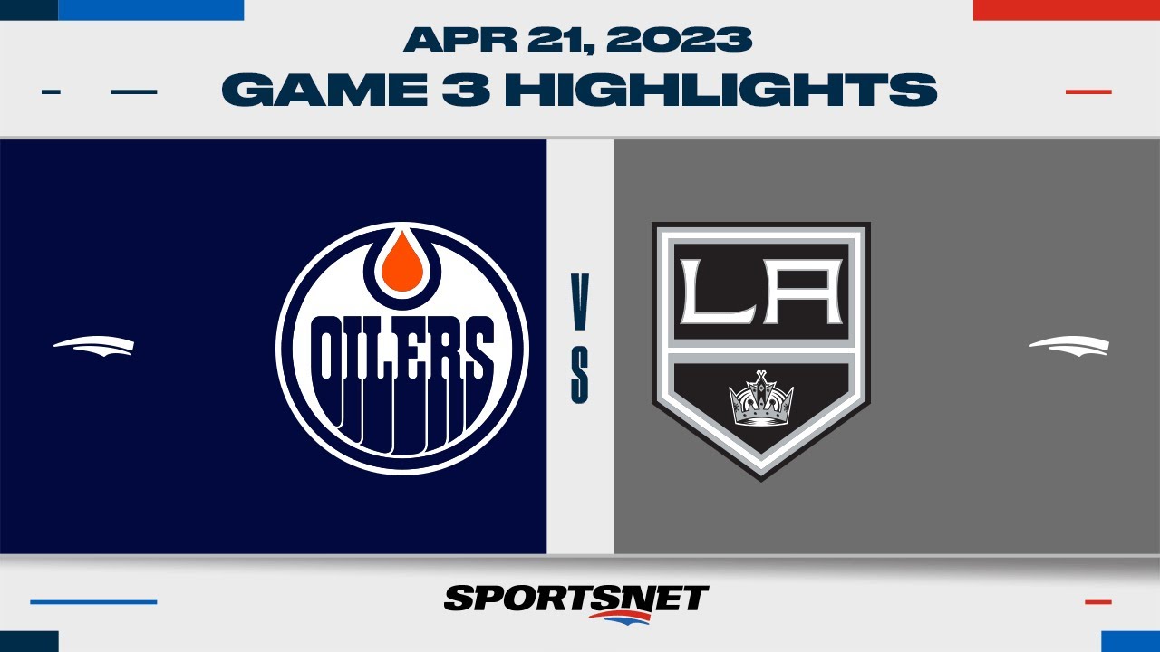 NHL Game 3 Highlights | Oilers vs. Kings - April 21, 2023 1 Nhl Game 3 Highlights | Oilers Vs. Kings – April 21, 2023