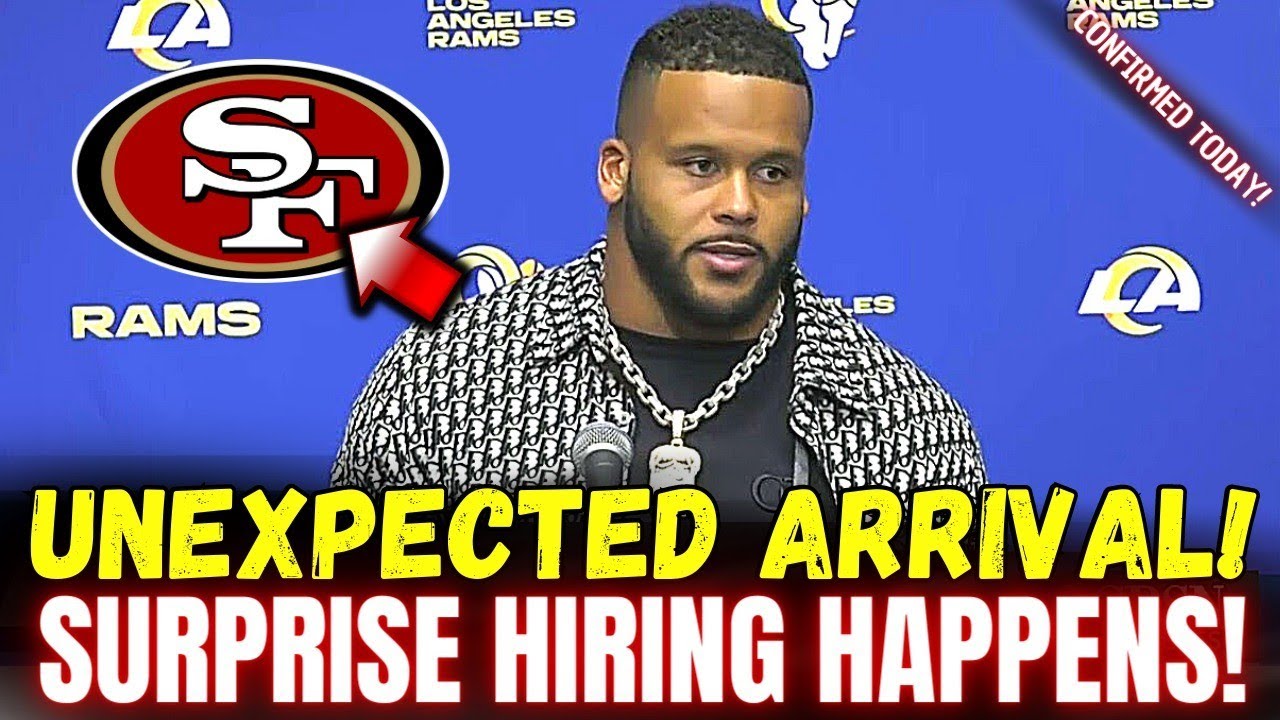 OH MY! AARON DONALD IN 49ERS! SEE WHAT HE SAID ABOUT PLAYING HERE! 49ERS NEWS! 1 Oh My! Aaron Donald In 49ers! See What He Said About Playing Here! 49ers News!