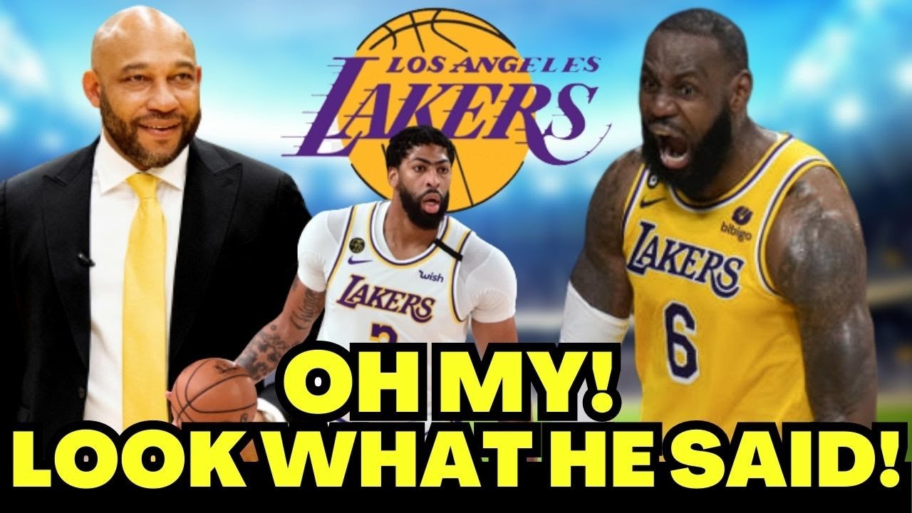 💥💣oh My! Look What He Said! Los Angeles Lakers News