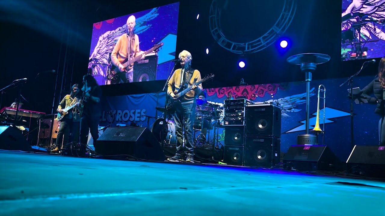 Phil Lesh & Friends And Other Bands Perform On Revolving Stage At Skull & Roses In Ventura