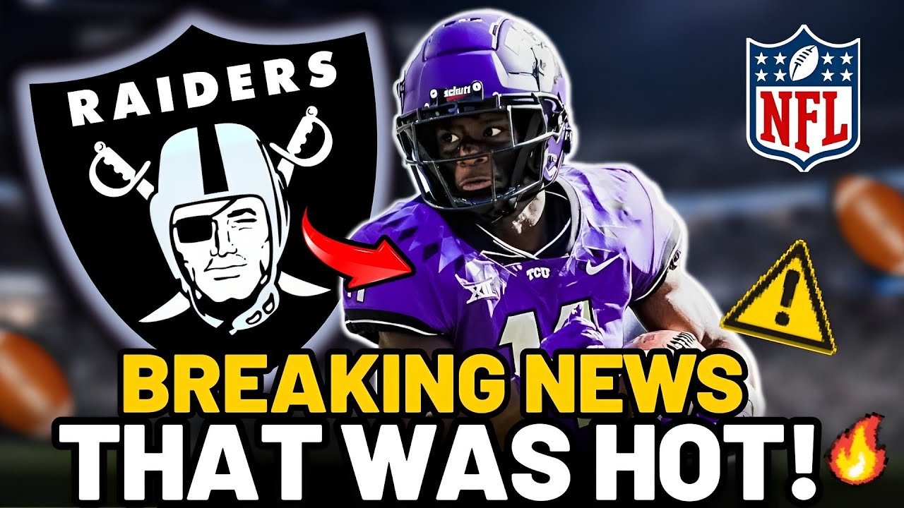 Raiders News! Bombastic Surprise! Las Vegas Raiders News !