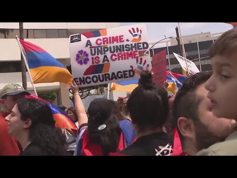 Rallies In Glendale Mark 108 Years Since Armenian Genocide