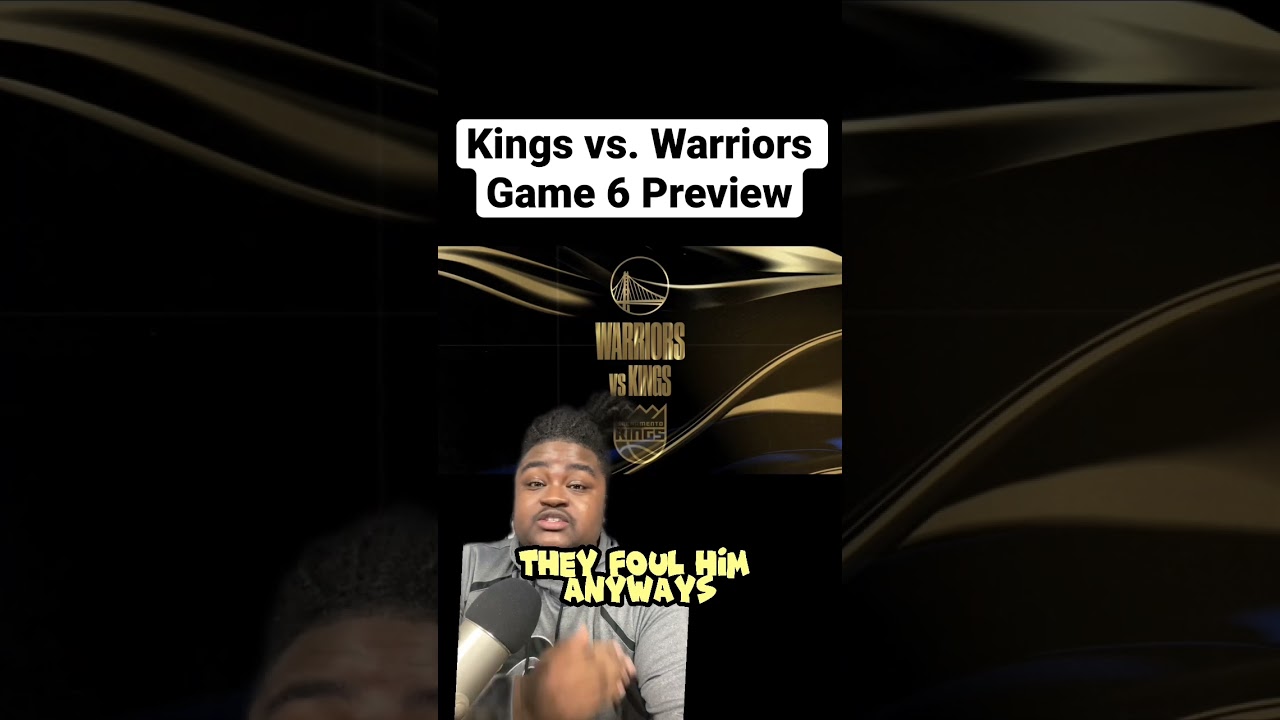 Sacramento Kings Vs Golden State Warriors Game 6 Preview Nba Playoff 2023 #shorts #nba #nbaplayoffs