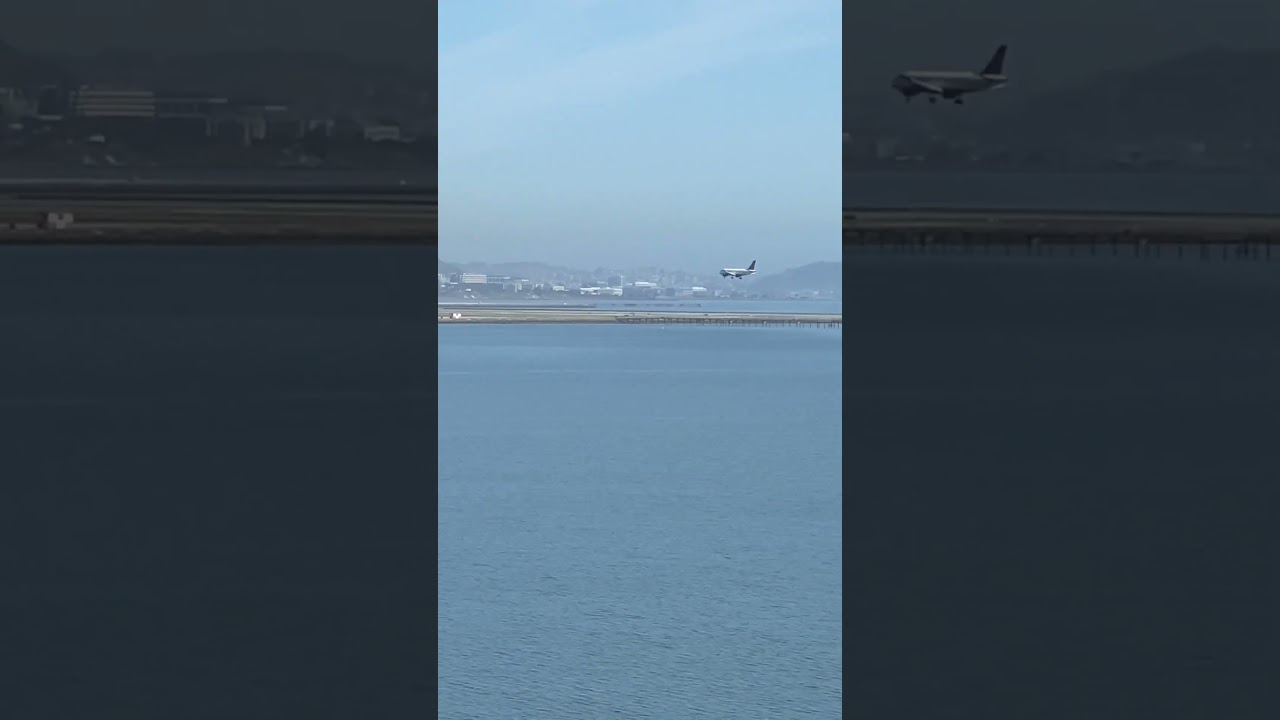 San Francisco Busiest Airport#sanfrancisco #usa #runway #travel #trending #viral #aircraft