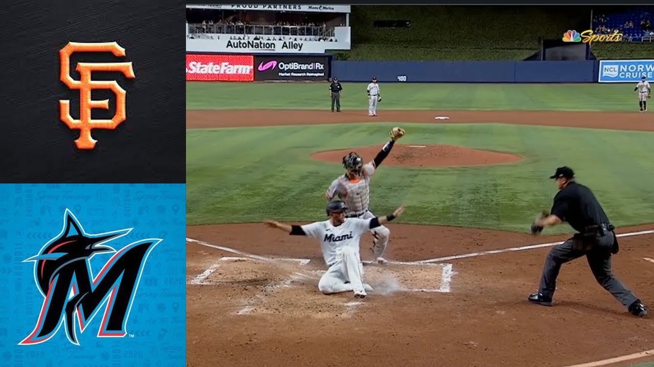 San Francisco Giants Vs Miami Marlins 4/18/23 Game | Mlb Highlights | Mlb Season 2023