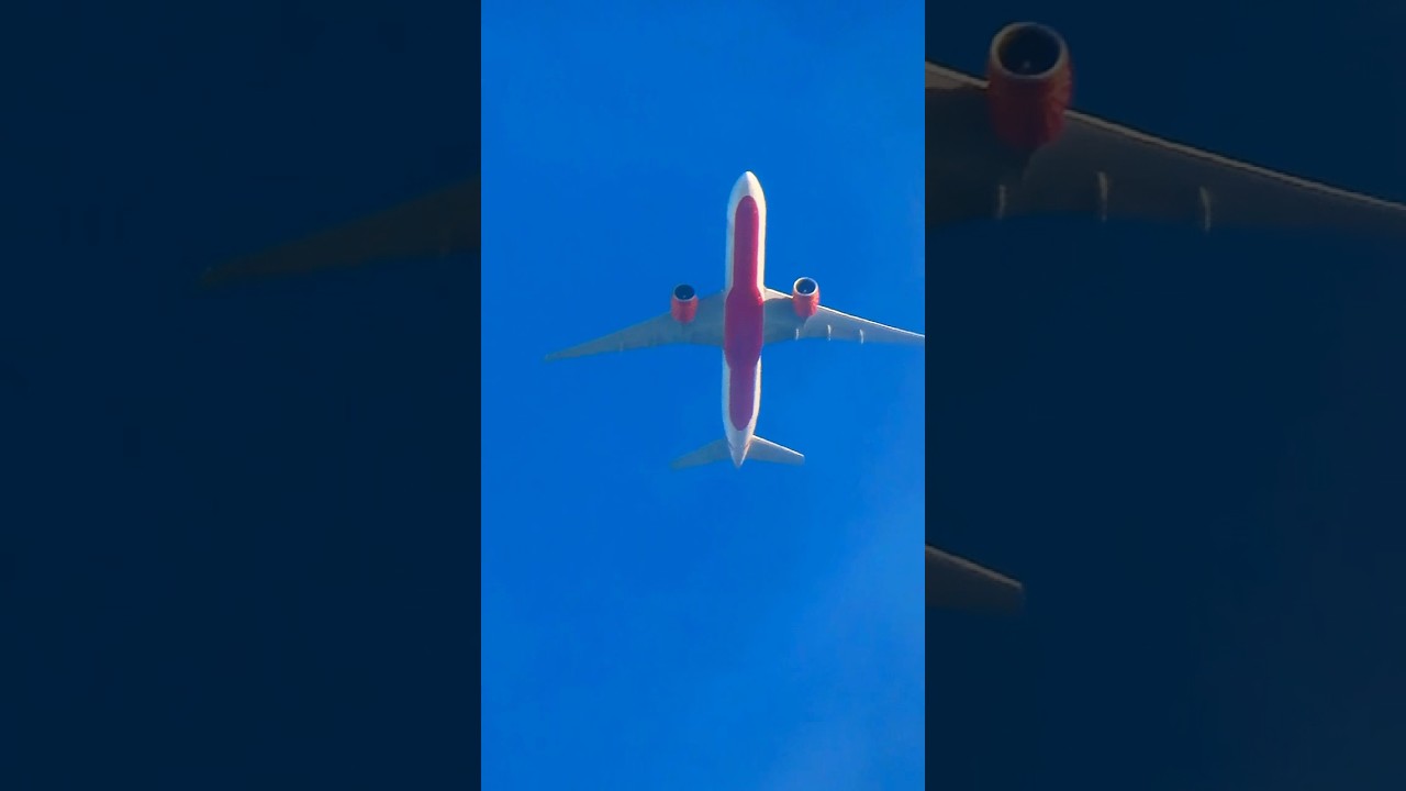 #shortsfeed #planeshorts #airplaneshorts Air India Overhead! Sfo Airport