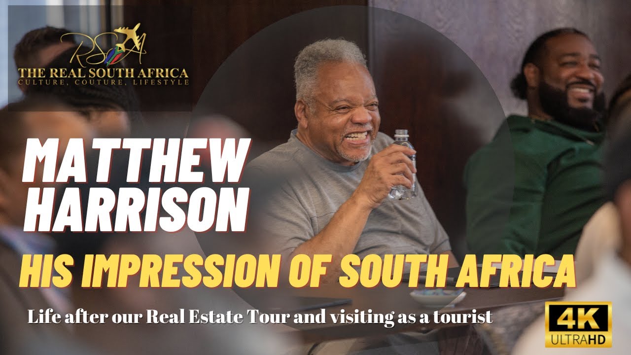 South Africa | Mr. Matthew Harrison Is Back In South Africa From Oakland, California