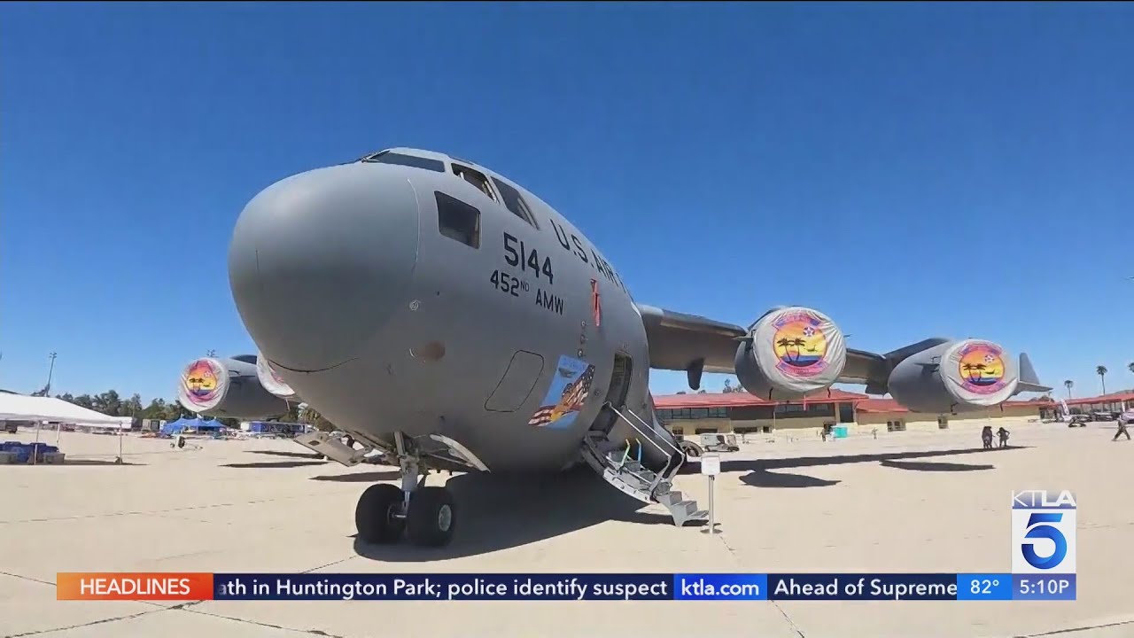 Southern California Air Show Kicks Off In Riverside, Huge Crowds Expected