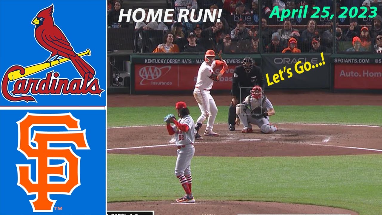 St.louis Cardinals Vs San Francisco Giants 4/25/23 Full Game Highlights | Mlb Season 2023