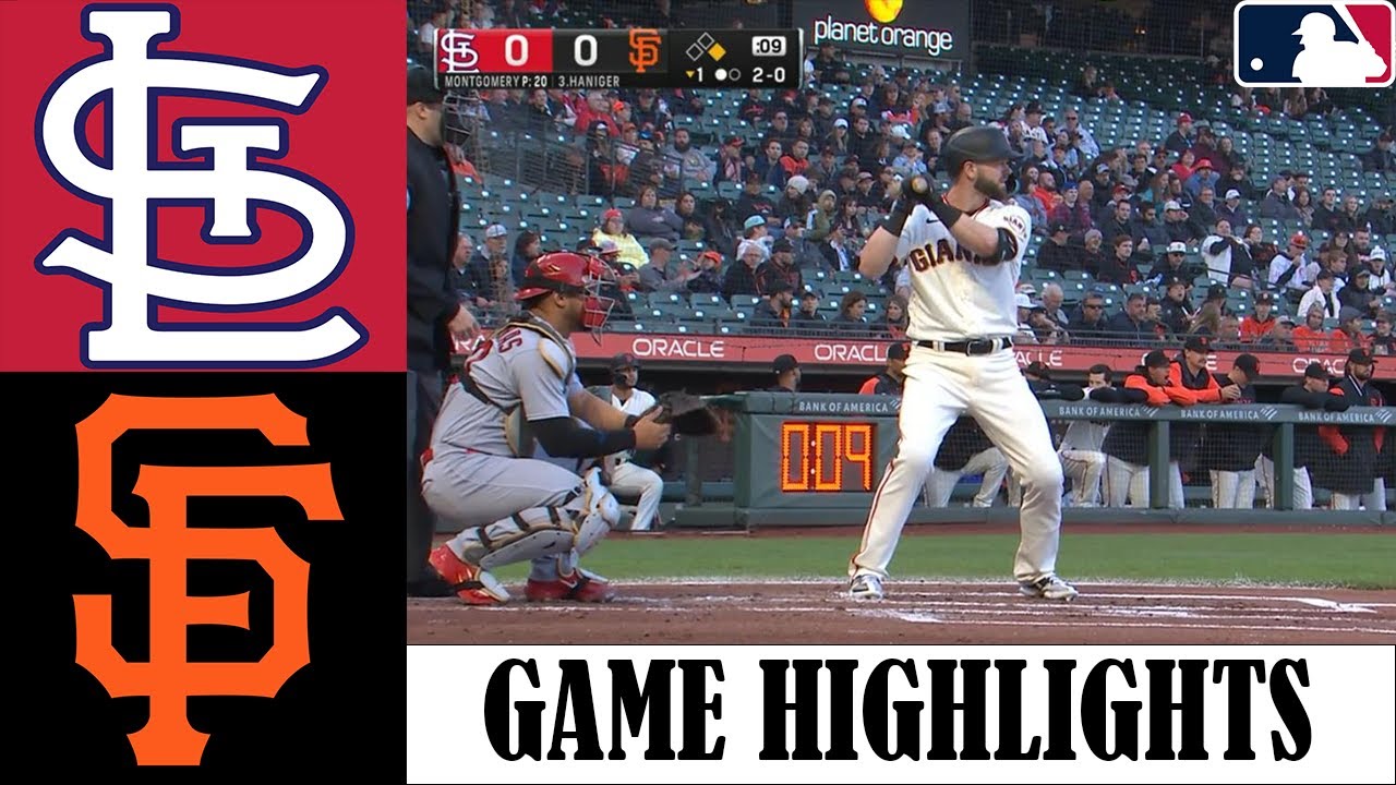 St.louis Cardinals Vs San Francisco Giants [game 1 ] April 24, 2023 | Mlb Highlights | Mlb Season