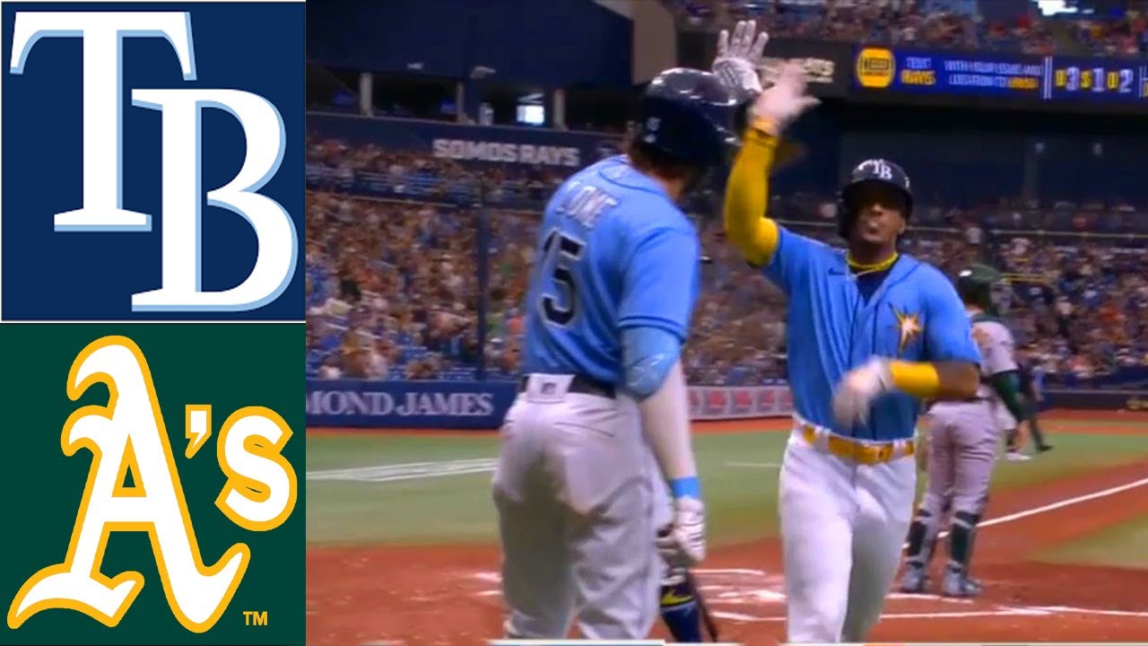 tampa bay rays vs oakland athlet 3