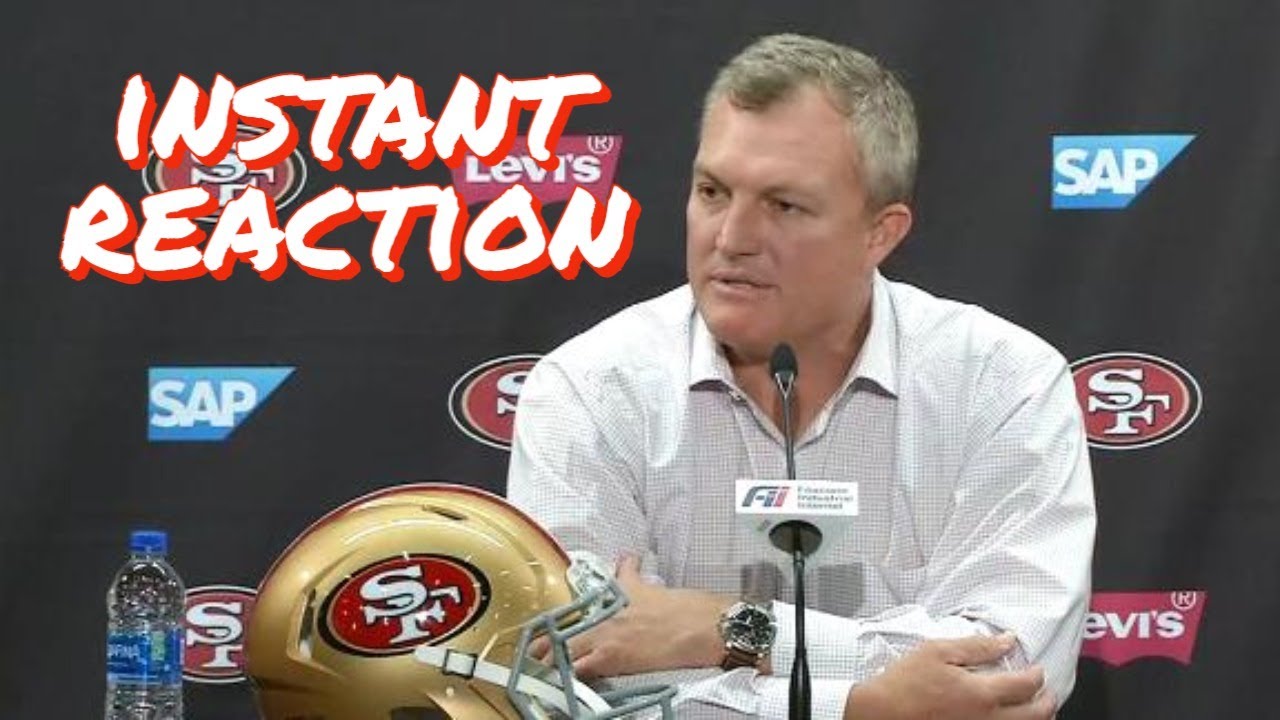 The Biggest Takeaways from the 49ers Pre-Draft Press Conference 1 The Biggest Takeaways From The 49ers Pre Draft Press Conference