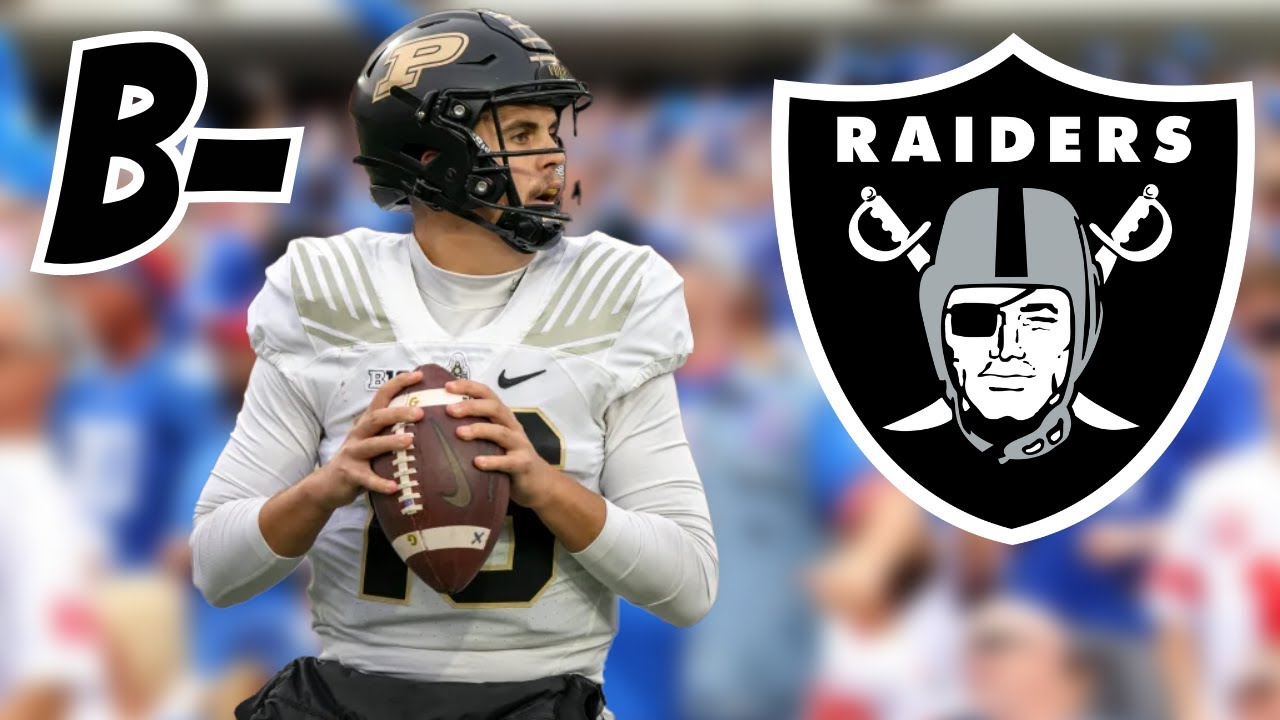 The Las Vegas Raiders Draft A Qb In Aidan O’connell! Aidan O’connell Highlights…