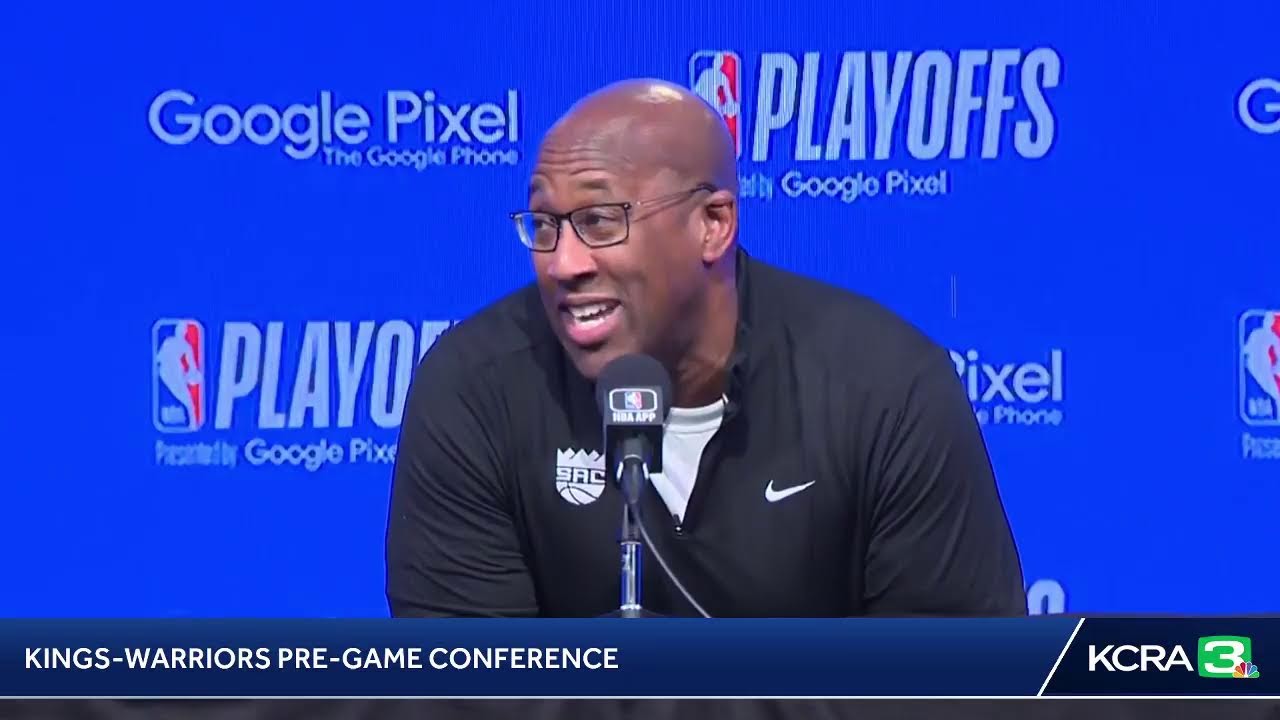 The Sacramento Kings' Mike Brown speaks ahead of tonight's game against the Golden State Warriors. 1 The Sacramento Kings’ Mike Brown Speaks Ahead Of Tonight’s Game Against The Golden State Warriors.