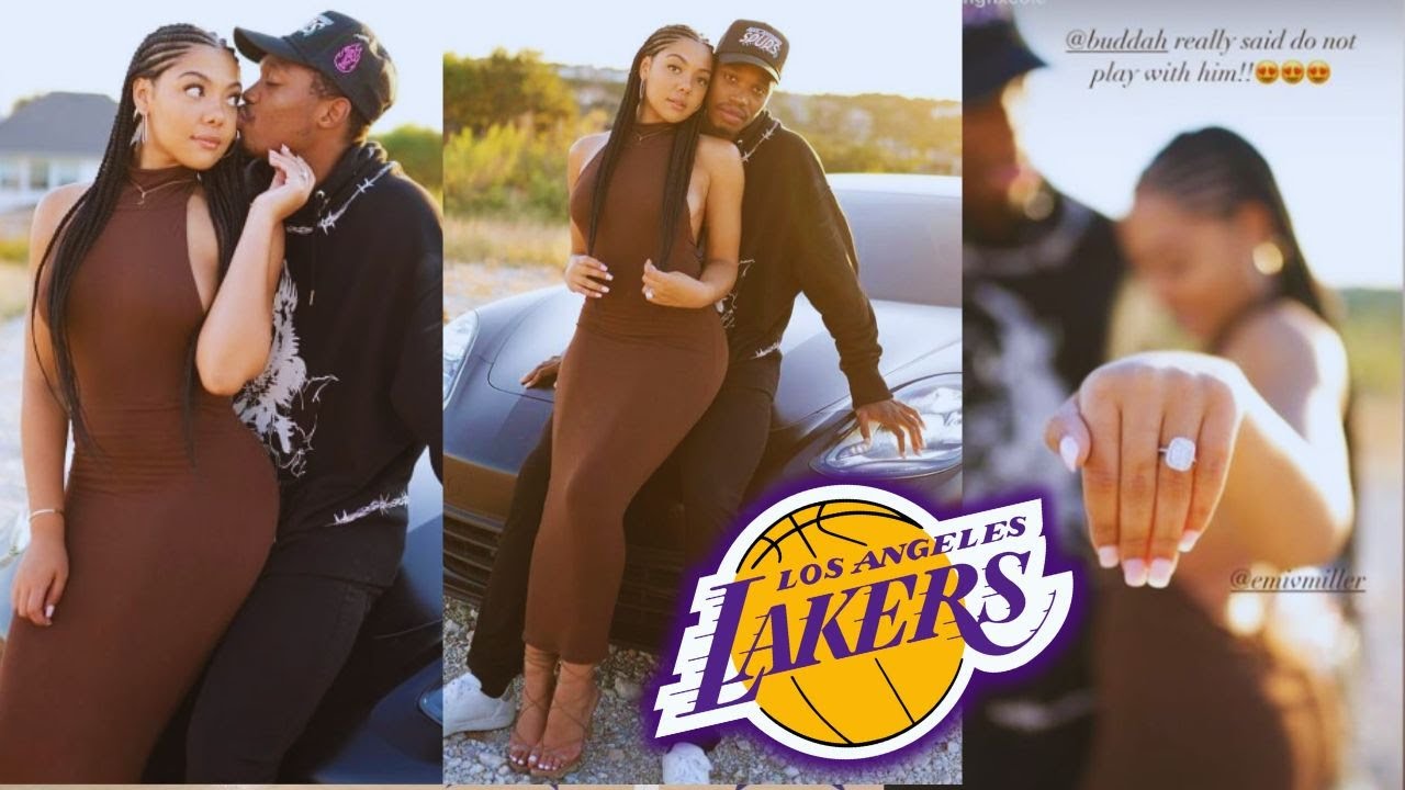 🔥 😱 This Is The Bride Of Lonnie Walkers Iv! Emily Miller! Los Angeles Lakers News !