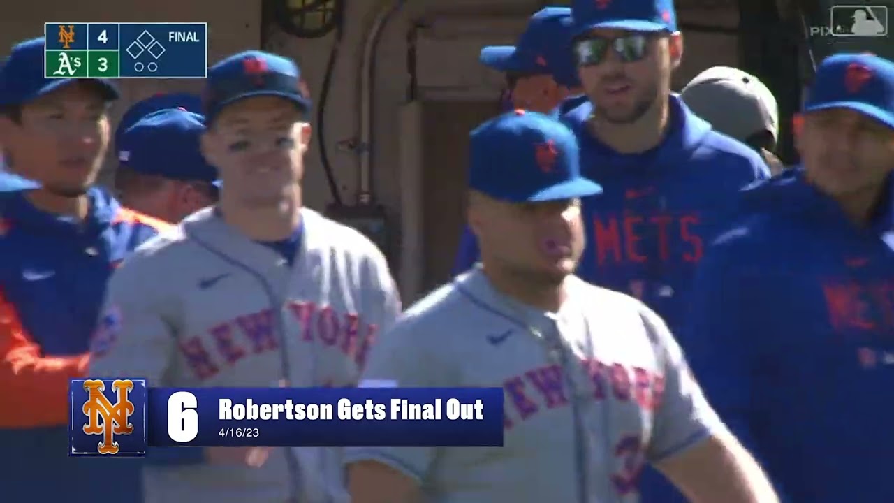 Top 10 Plays Of Mets Sweep Over Oakland A’s