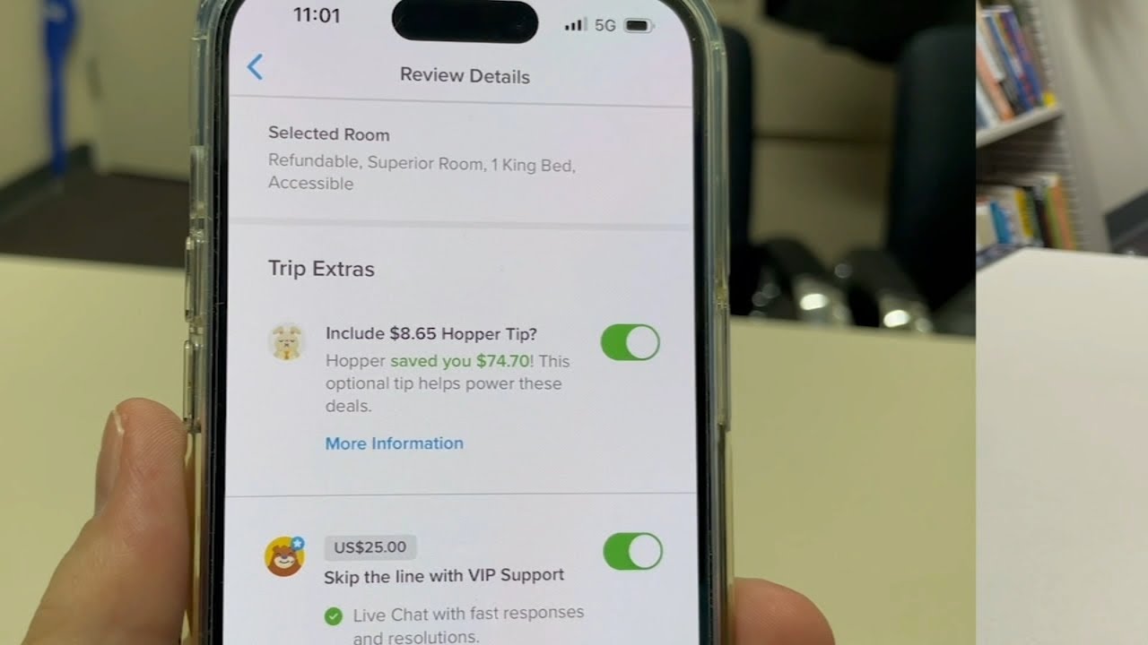 Travel App Hopper Automatically Adds Tip To Checkout, But Where Does The Money Go?