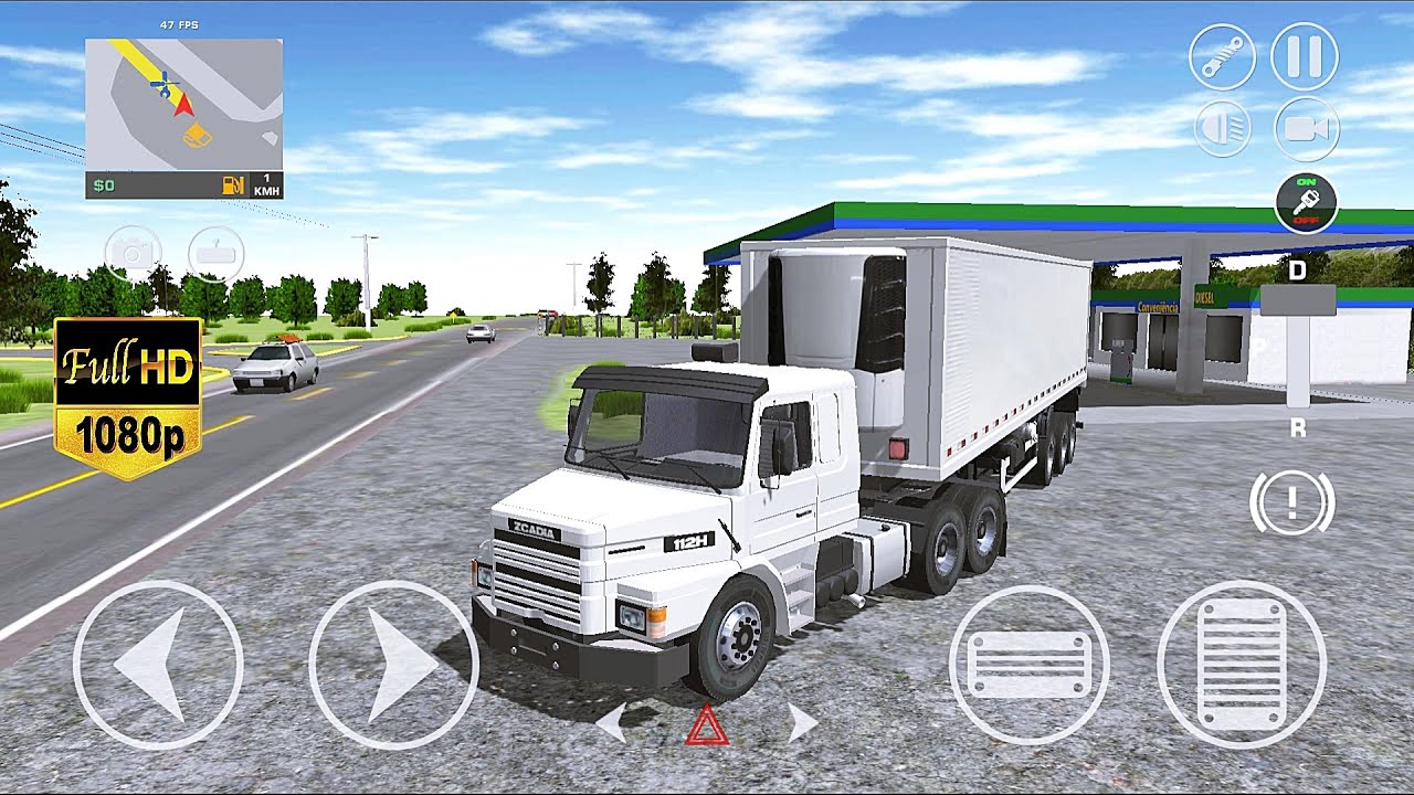 Truck Simulator Brasil Android Transporte De Grãos Para Santa Cruz | Android Gameplay [hd]