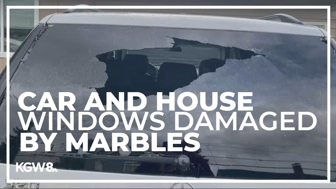 Vandals use marbles to damage car and house windows in Hillsboro, police say 1 vandals use marbles to damage ca