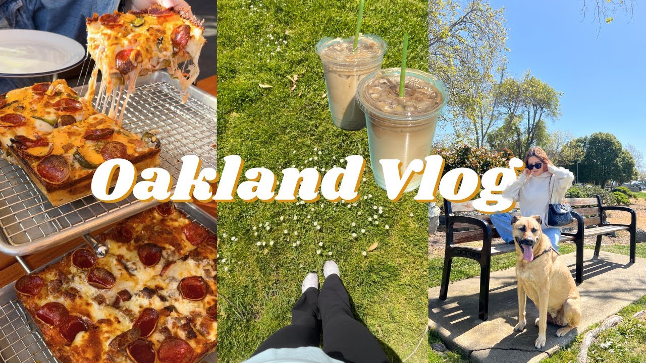 Vlog: Days In My Life In Oakland! / Jack London Square, Lake Merritt, Arizmendi, Square Pie Guys…