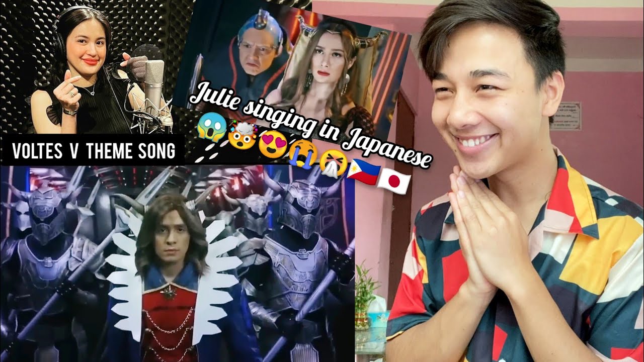 "Voltes V: Legacy," Theme Song | V no Uta | Julie Anne San jose | REACTION 1 “voltes V: Legacy,” Theme Song | V No Uta | Julie Anne San Jose | Reaction
