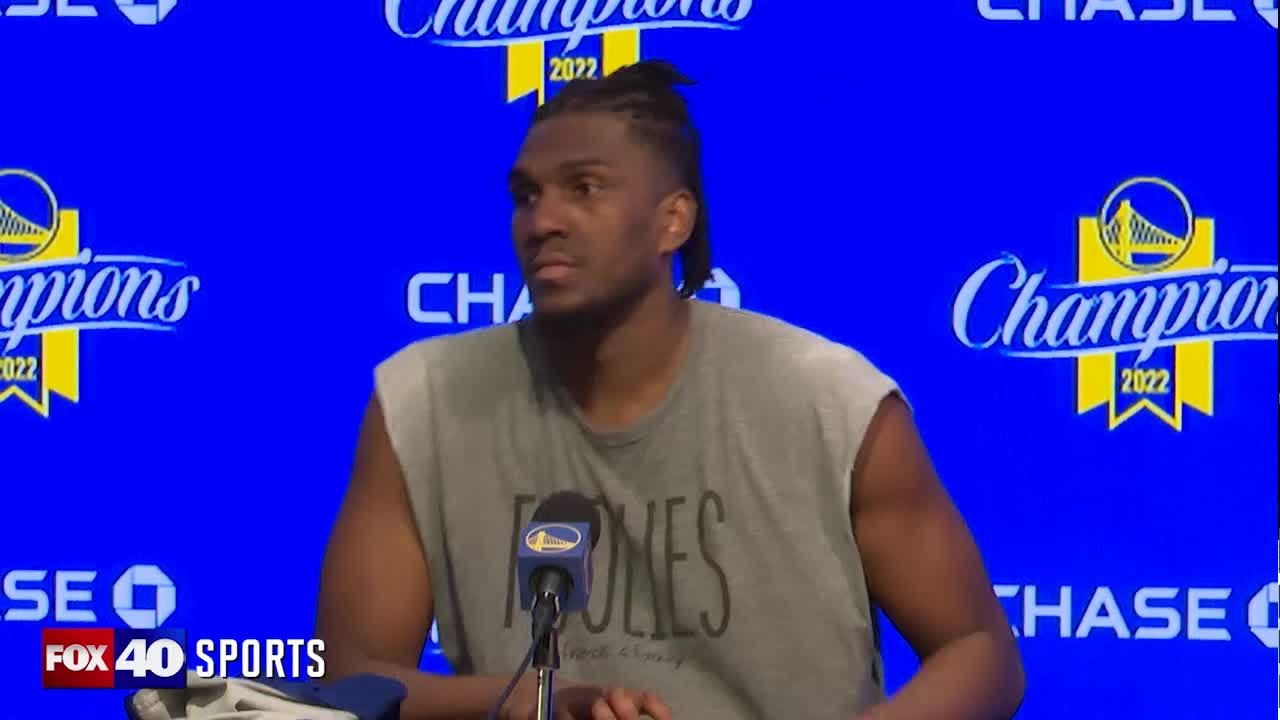 warriors center kevon looney dis