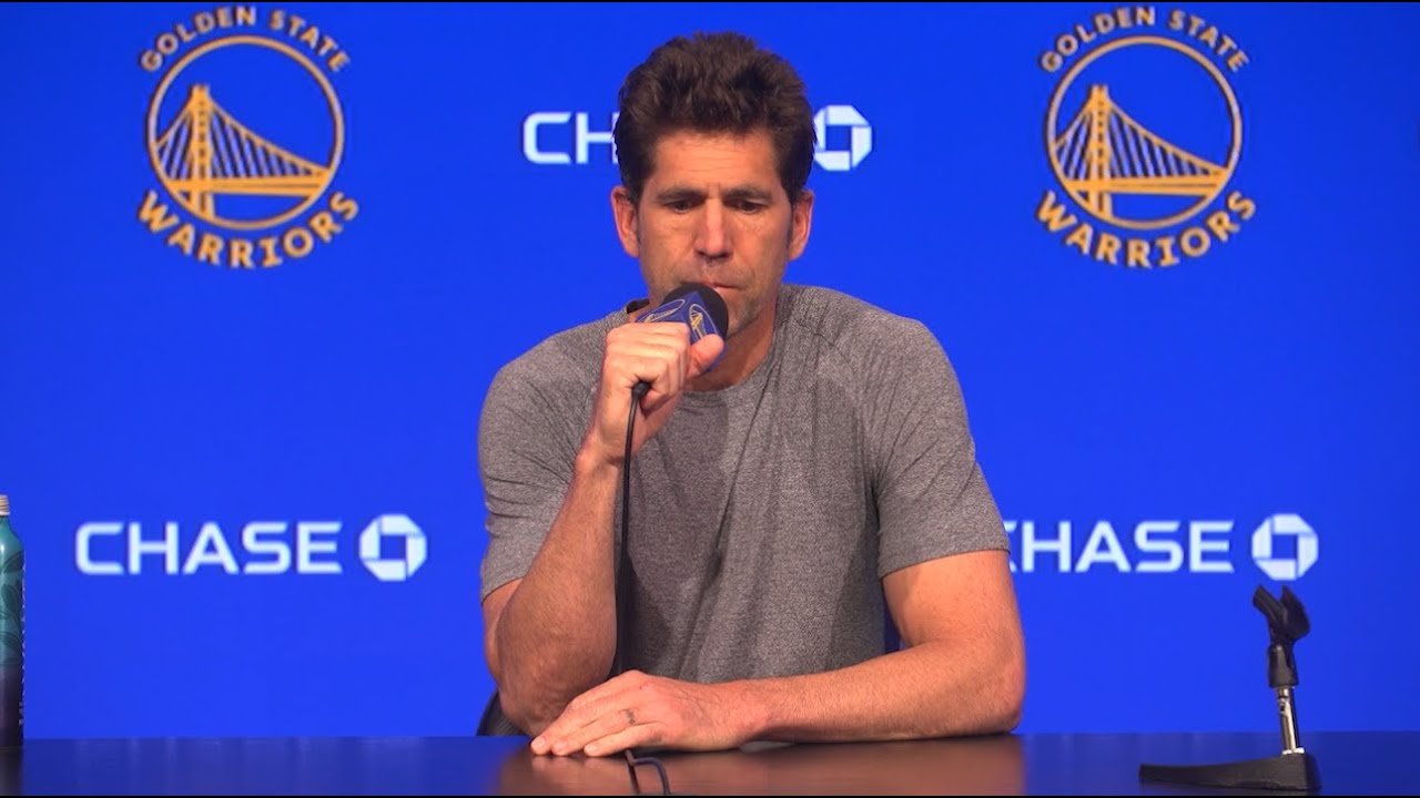Warriors Gm Bob Myers Reacts To The Nba’s Decision To Suspend Draymond Green For Game 3 Vs. Kings