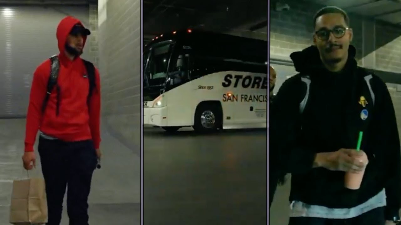 warriors take the bus to sacrame