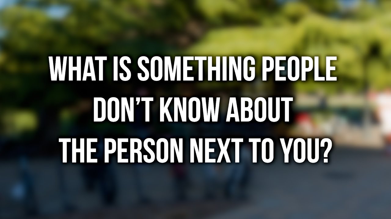 What Is Something People Don’t Know About The Person Next To You? | Stanford Football