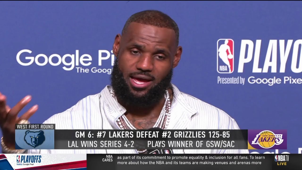 “you Asked For The 40. Here’s The 40” – Lebron Rips Dillon Brooks After Lakers Eliminate Grizzlies