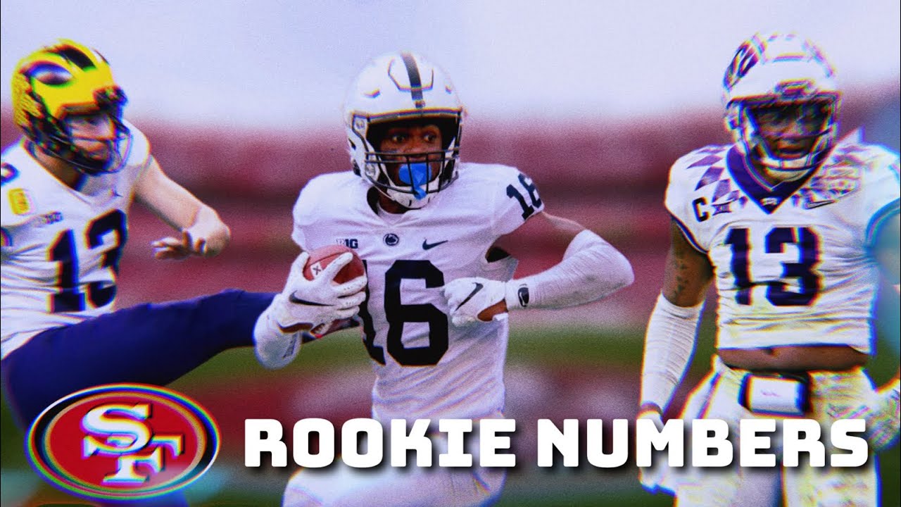 49ers rookie class officially gets jersey numbers 👀 1 49ers Rookie Class Officially Gets Jersey Numbers 👀