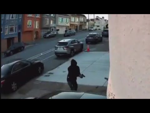 Armed Robbery In San Francisco Captured On Surveillance Video