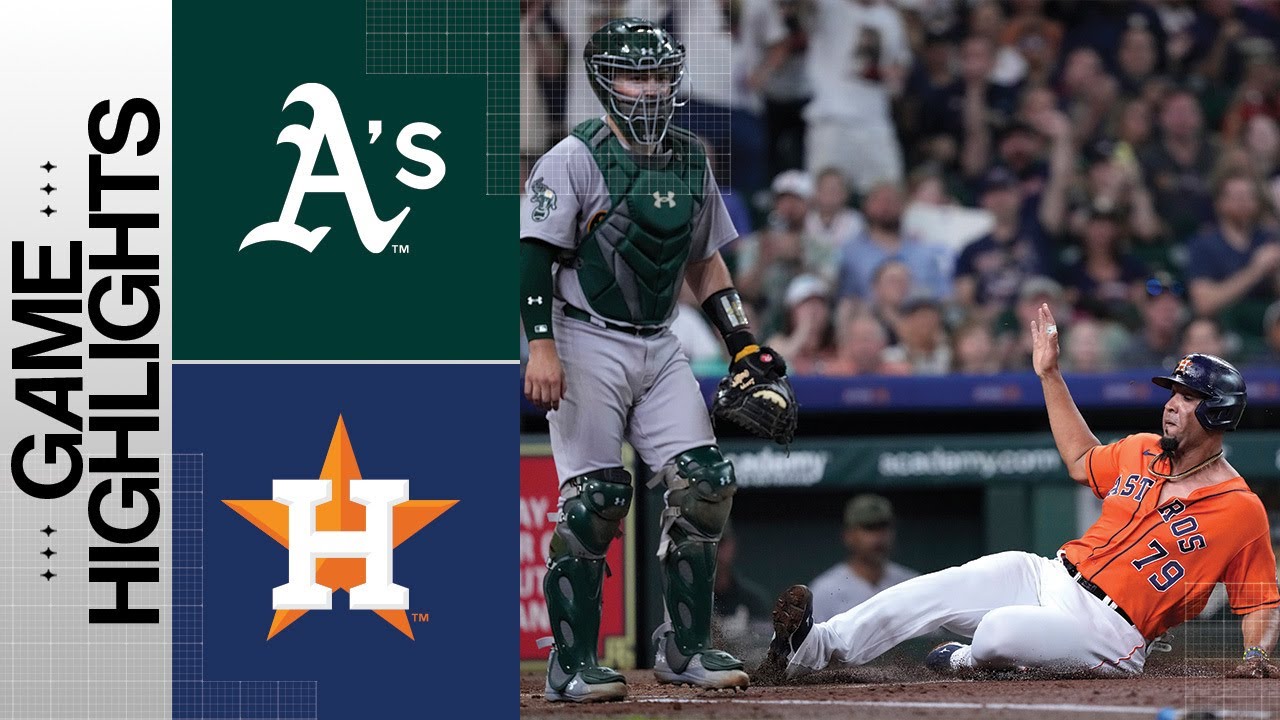 A’s Vs. Astros Game Highlights (5/19/23) | Mlb Highlights