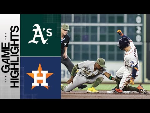 A’s Vs. Astros Game Highlights (5/20/23) | Mlb Highlights