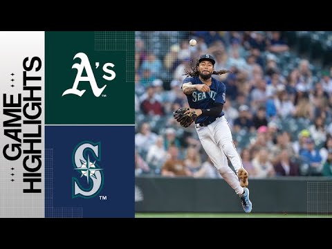 A’s Vs. Mariners Game Highlights (5/25/23) | Mlb Highlights