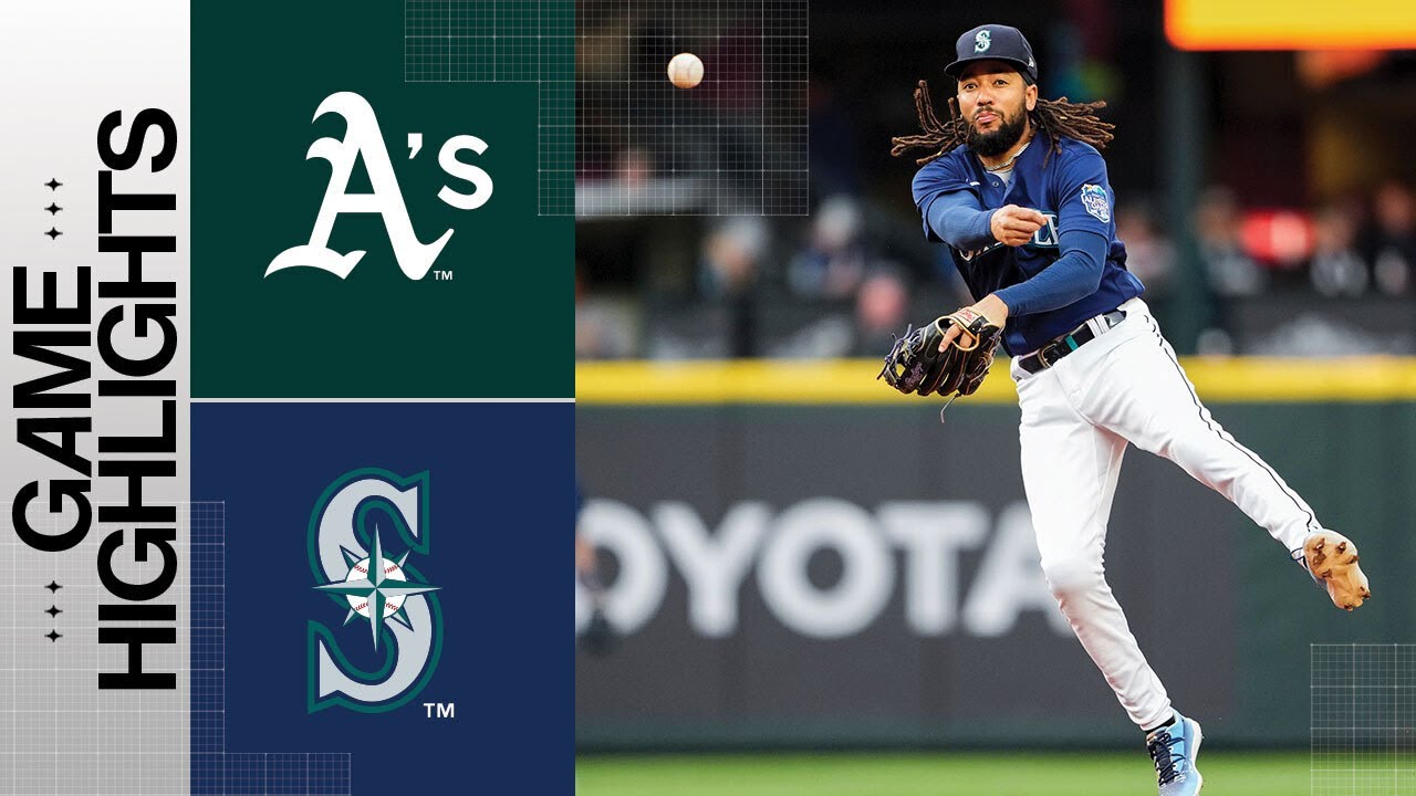 A’s Vs. Mariners Game Highlights (5/22/23) | Mlb Highlights