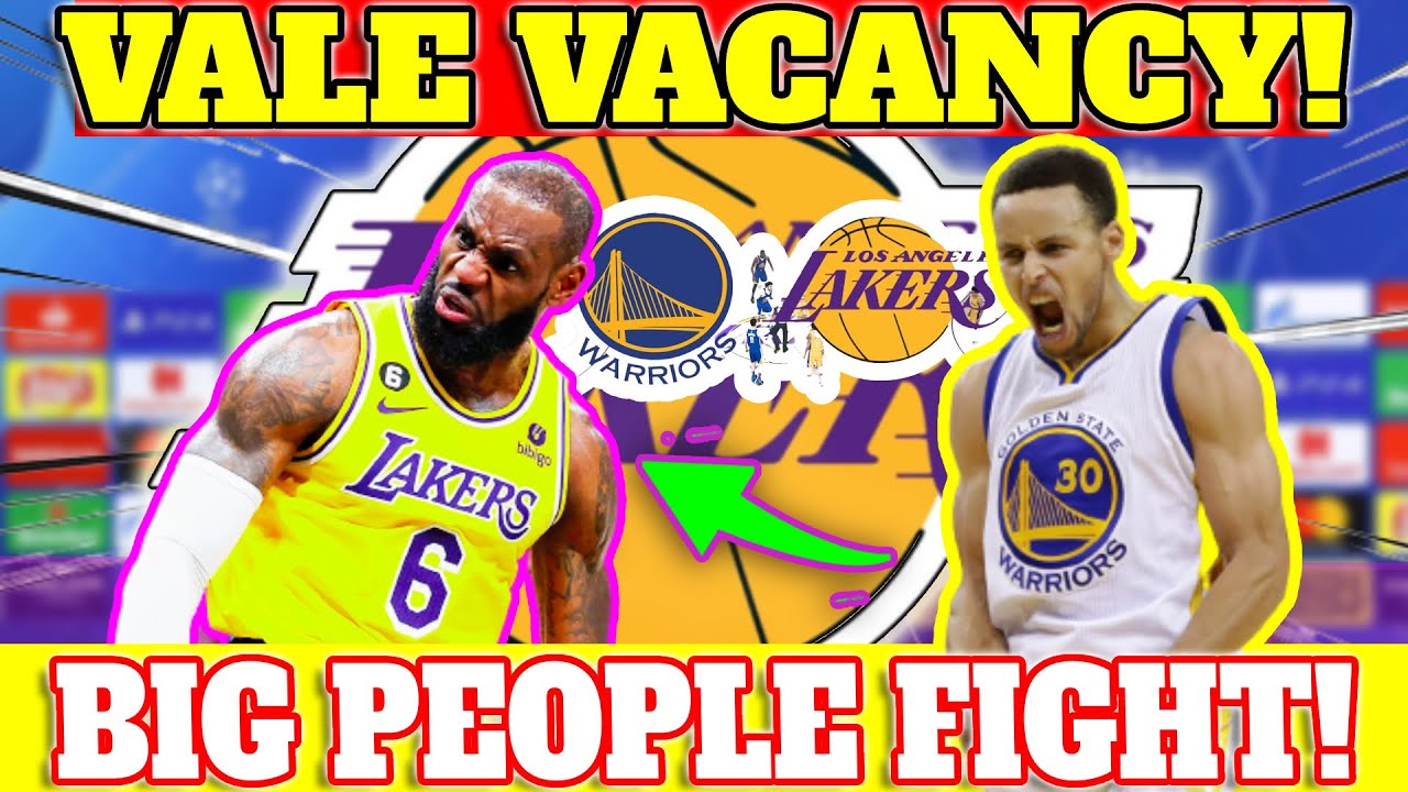 🏀💥big People Fight! Now Value Vacancy! Bomb News From The Los Angeles Lakers!