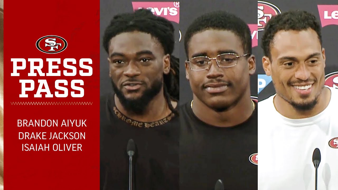 Brandon Aiyuk, Drake Jackson, Isaiah Oliver Talk Otas Grind | 49ers