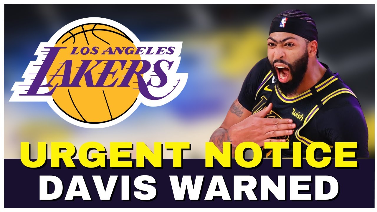 😱 Breaking News! Anthony Davis Update! Said It All! Lakers Update! Los Angeles Lakers News!