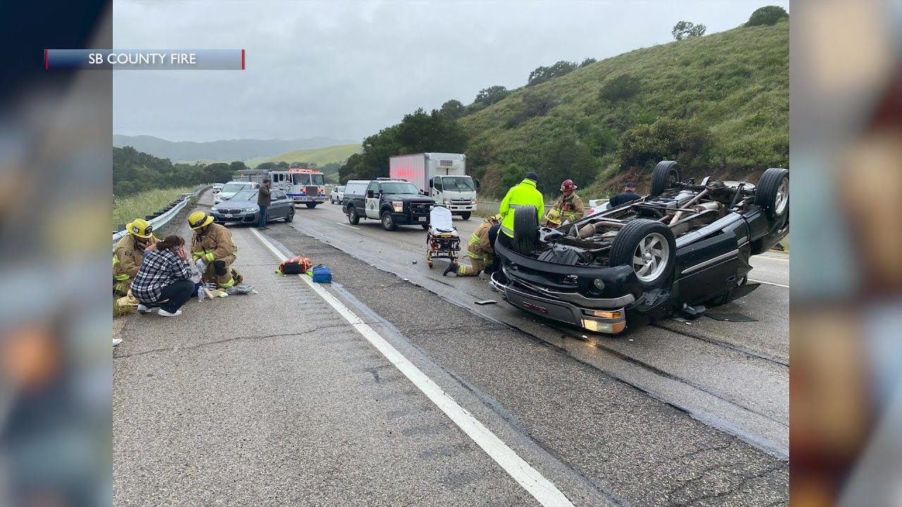 Car Rollover On Northbound Highway 101 Closes Two Lanes Near Highway 1, All Patients …