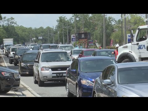 Congested Road Even More Clogged On San Jose Boulevard