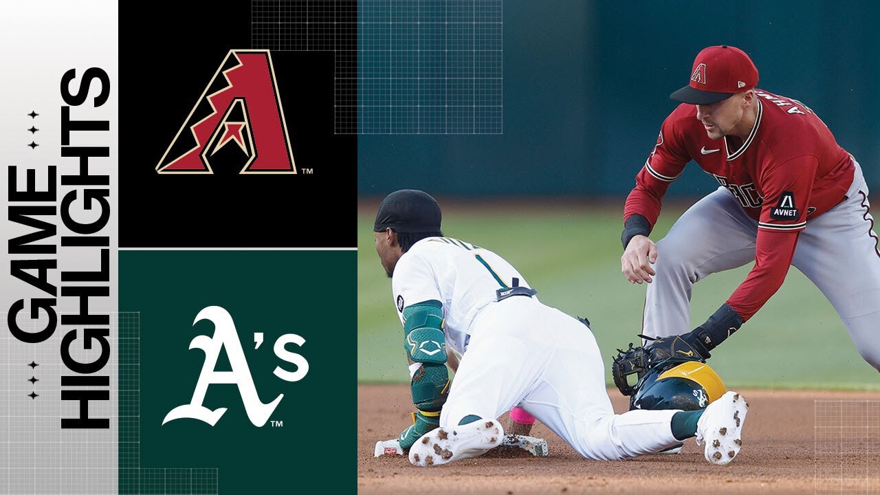 D Backs Vs. A’s Game Highlights (5/16/23) | Mlb Highlights