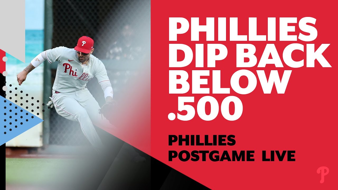 Defense Dooms Phillies In Series Opener Against Giants | Phillies Postgame Live