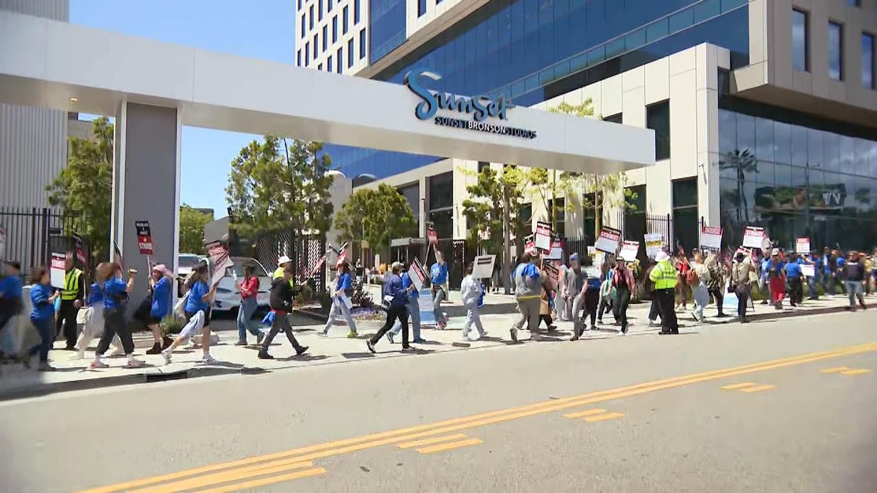 Film And Tv Production Halted After Hollywood Writers Go On Strike