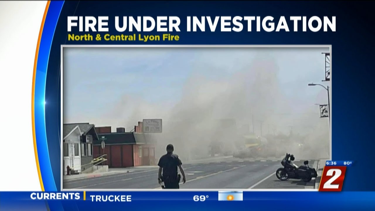 Fire Damages Restaurant In Fernley